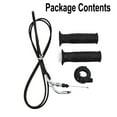 thumbnail image 5 of Black Motorycle Replacement For Gy6 125-150cc Throttle Line Throttle Turn Handle, 5 of 6