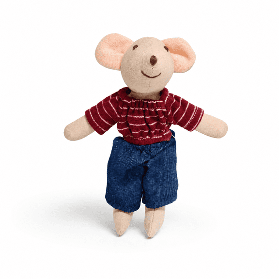 Soft Plush Mouse Doll, Cute Stuffed Animal Toy for Kids