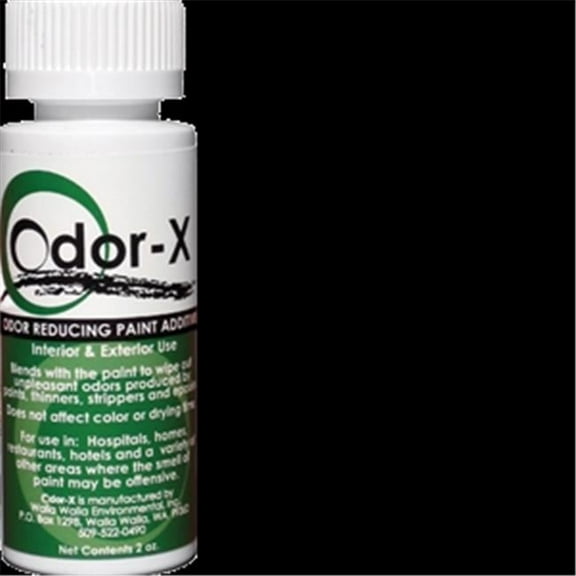 Walla Walla Environmental 61108 2 oz. Odor Reducing Paint Additive Treats Up To 2g On All Paints