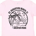 thumbnail image 4 of Inktastic Summer Vacation Mode St. Augustine Beach Florida Boys or Girls Toddler T-Shirt, 4 of 5