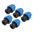 thumbnail image 3 of Water Pipe Quick Connector Coupling Kit Female Thread Straight Through Plumbing Fittings 5PCS, 3 of 7