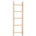 thumbnail image 1 of Escalera para jaula de loros, escalera para pájaros de madera, escalera para morder pájaros, juguete para moler pájaros, escalera para escalar, 1 of 6