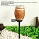 thumbnail image 4 of Luz Solar Al Aire Libre, Barril de Vino Ligero de Jardín Solar Detección de Luz Inteligente Impermable Para Césped, 4 of 7