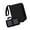 Black, variant on Refillable Card Collection Binder with Zip Around Design, Textured Cover, Wrist Strap, Compact Album