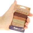 thumbnail image 5 of The Beadsmith S-Lon Bead Cord – .5 mm Twisted Nylon Cord for Stringing, TEX210, Neutrals Mix, 4 Colors, 10 Yards Each Color, 5 of 7