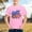 Pink, variant on Gzbliryd Happy Easter Day T-Shirt Short Sleeve Tops Short Sleeve Cotton Tee Tops for Girl Short Sleeve Tops (Pink,12-13 Years)