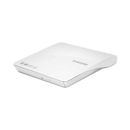 Samsung SE-208DB/TSBS 8X Slim External DVD Burner - USB 2.0, 1 MB Buffer, 24X CD-R, 24X CD-RW, 8X DVD-R, 8X DVD+RW, 150m
