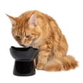 thumbnail image 2 of One Paw, Elevated Cat Bowl, Ceramic, Black, 150 ml, 2 of 5