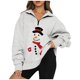 thumbnail image 1 of Sudadera Para Mujer Sudaderas Gráficas Moda Casual Cuello de Solapa Manga Larga Camiseta Suelta Blusa Jersey Tops Odeerbi  ODB171804, 1 of 6