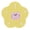 Yellow, variant on Flower-Shaped Cat Scratcher Mat, Self-Adhesive Cat Scratch Pad for Wall/Floor,Durable and Scratch-Resistant,Furniture Protector for Cats, Cute Cat Face Design,16*16 in.