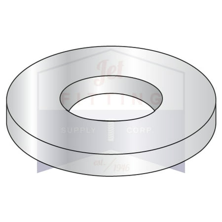 

#8 Flat Washers | Type B Regular | Steel | Zinc (Quantity: 10000)