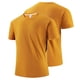 thumbnail image 3 of Camisas Elvqul para Hombre sin Estampado Manga Corta Casual Cuello Redondo Gym Naranja, 3 of 3