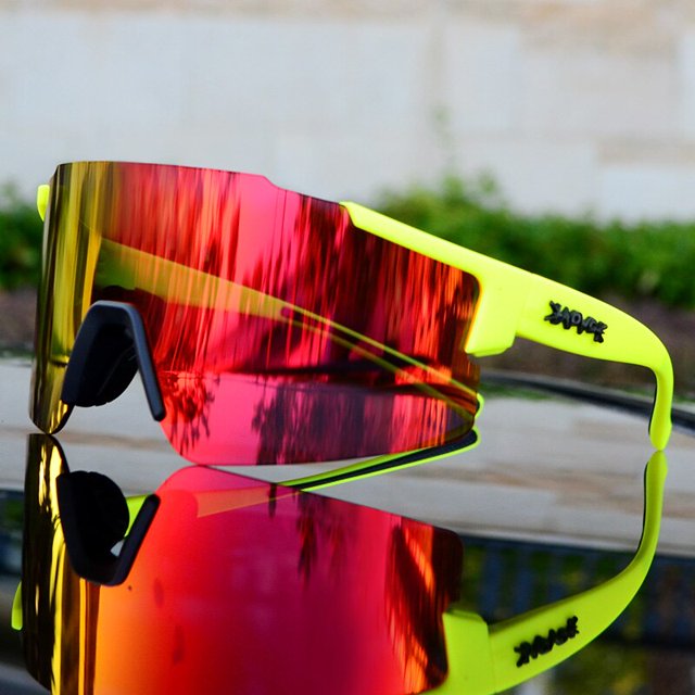 Gafas de sol deportivas para hombre, lentes polarizadas para ciclismo de montaña o carretera, UV400 qiuyongming unisex