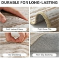 thumbnail image 3 of Abstract Area Rug x Modern Rugs for Living Room Neutral Machine Washable Rug Non Slip Carpet for Bedroom Office Living Room Dining Room Nursery Rug Grey &, 3 of 7