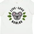 thumbnail image 4 of Inktastic Live Love Koalas Boys or Girls Toddler T-Shirt, 4 of 5