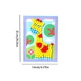 thumbnail image 3 of Arts Crafts DIY Toy for Kids Sticky Bulb Art Sticker Kit for Preschool Learning and Bright Color Drawing Activities, 3 of 8