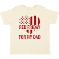 thumbnail image 3 of Inktastic Military Dad Deployment Red Friday Boys or Girls Toddler T-Shirt, 3 of 5