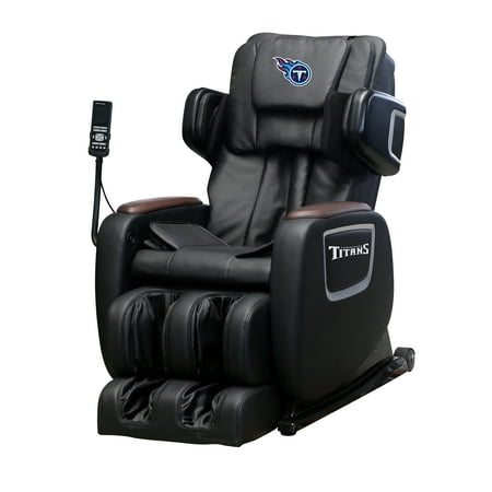BestMassage Zero Gravity Full Body Electric Shiatsu Massage Chair with Wireless Bluetooth Speaker,Tennessee Titans
