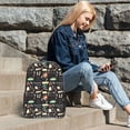thumbnail image 6 of Easygdp Vegetable Quiche Clear Backpack, Transparent Bookbag for School for Women Men, Capacity Clear Bag for College, Travel, 6 of 7