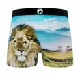 thumbnail image 3 of Crazy Boxer Lion Savannah Men's Boxer Briefs-XLarge (40-42), 3 of 3