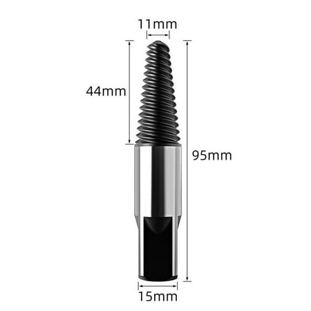 

BLUESON Double Head Tap Faucet Valve Screw Extractor Water Pipe Remover Tools Repair Kit