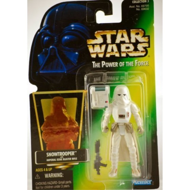 Kenner Star Wars Power of The Force Potf2 Green Card Hologram Snowtrooper 1997 for sale online 
