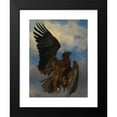 thumbnail image 2 of Rosa Bonheur 12x14 Black Modern Framed Museum Art Print Titled - The Wounded Eagle (circa 1870), 2 of 5