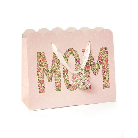 Gartner Studios Floral 'Mom' Mother's Day Medium Gift Bag, 1 Count