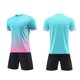 thumbnail image 2 of Odeerbi Niños Niñas Malla Rápido Seco Uniforme de Fútbol Set Gradiente Camiseta Shorts Respirable Ropa Deportiva Atlética Para 5-15 Años, 2 of 6
