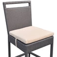 thumbnail image 6 of Hawthorne Collections 29" Patio Bar Stool in Brown and Beige, 6 of 9