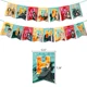 thumbnail image 2 of Spy X Family decoraciones de feliz cumpleaños para niñas, suministros de fiesta de cumpleaños para niños, temática de Anime, Banner, Yor Forger Loid Anya, 2 of 3