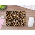 thumbnail image 2 of Basketball Game Leather Texture Spot Sport Red Black Gaming Mouse Mat Non-Slip Rubber Base Thick Mousepad for Laptop Computer PC 9.5x7.9 Inch, 2 of 3