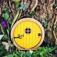 thumbnail image 1 of ornament display,Miniature Doors For Trees Outdoor Miniature Door For Tree Decoration Garden Accessories, 1 of 2