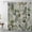 Grey, variant on Green Botanical Shower Curtain for Bathroom Green Plant Floral Bath Cloth Fabric Curtain with Hooks, 60x72inch