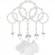 thumbnail image 2 of 60 Piezas de Cuentas de Rosario de AcríLico para Bautismo, Mini Rosarios de con Bolsas de Organza para la Primera ComunióN, Recuerdos de Fiesta de Bautismo., 2 of 5