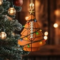 thumbnail image 3 of HCBY Christmas Funny Decor with Light, Football Tree Shaped Decorative, Tabletop Decor, Festive Hanging Ornament, Easy to Display(Orange,3.15"), 3 of 6