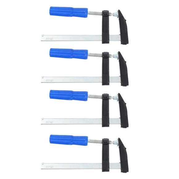 Clamp Plastic Steel 4Pcs 8.1x3.5in