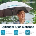 thumbnail image 5 of Breeze Life Dual Layered Uv Protection Sun Umbrella, Silver, 5 of 9