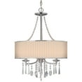 thumbnail image 1 of Beaumont Lane Bridal Veil Shade Crystal Chandelier in Chrome, 1 of 4