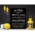 thumbnail image 4 of In This Office We Do Teamwork Motivational Quotes Framed Canvas Wall Art- Office Posters Décor 11.5" X 15", 4 of 5