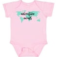 thumbnail image 3 of Inktastic Adventure Awaits Teal World Map Boys or Girls Baby Bodysuit, 3 of 5