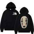 thumbnail image 2 of Sudaderas con capucha sueltas informales para hombres y mujeres, sudaderas con estampado de doble cara, Anime japonés, Unisex, divertido, Kawaii xuanjing unisex, 2 of 2