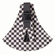 Lujifo Toddler Side Carrier for Babies, Ergonomic Checkerboard Baby Sling