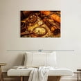 thumbnail image 2 of Elephant Stock Old Nautical Navigation Tools Wall Art - Horizontal Canvas Wall Art - Living Room Wall Decor - Nautical Canvas - Brown And Orange Decor - 36" x 24", 2 of 8