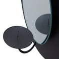 thumbnail image 3 of Danya B Round Rustic Pillar Candle Sconce with Rope and Mirror, 3 of 7