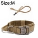 thumbnail image 2 of Collares tácticos y cuerdas elásticas para perros, collares y conjuntos de correas de camuflaje para perros,, 2 of 5