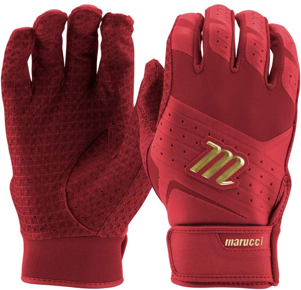 Marucci Pittards Reserve Red Large Batting Gloves