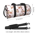 thumbnail image 2 of Easygdp Dachshund Dog Puppy Bolsa de Viaje, Bolsa de Mano, Bolsa de Gimnasio, Bolsa de Equipaje para Viaje, 2 of 6