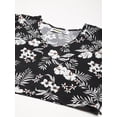 thumbnail image 5 of Moomaya Printed Viscose Rayon Top, V Neck Short Sleeves Summer Top For Women, 5 of 8