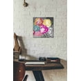 thumbnail image 3 of Epic Graffiti 'Colorful Roses II' by Linda Woods, Canvas Wall Art, 12"x12", 3 of 3